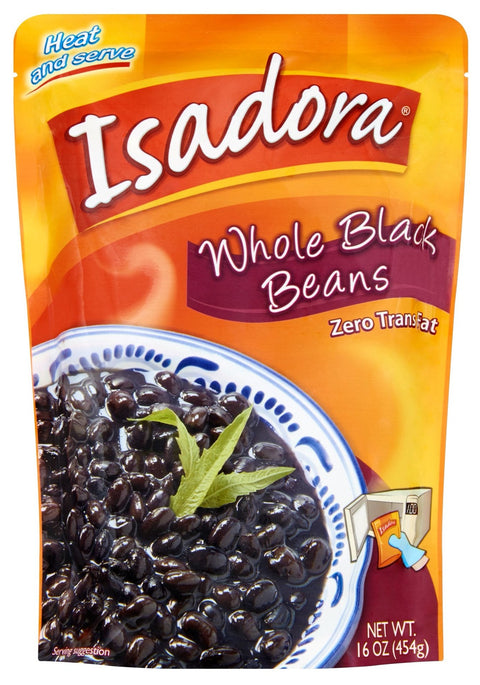 Isadora Whole Black Beans - 16 oz