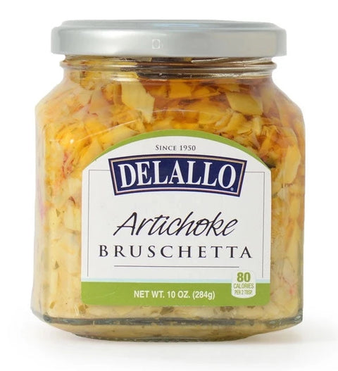 Delallo Artichoke Bruschetta - 10 oz | Pantryway