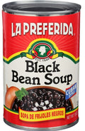La Preferida Black Bean Soup Sopa De Frijoles Negros - 15 oz | Pantryway