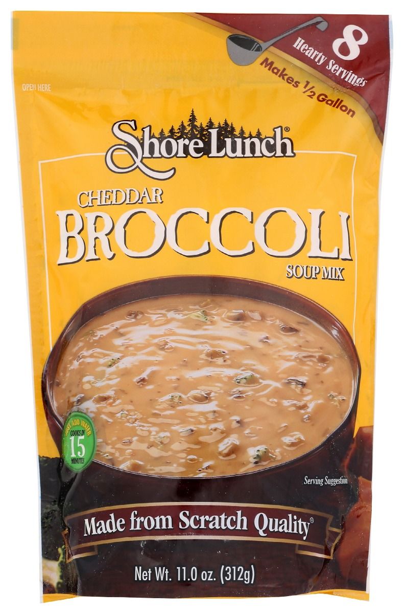 Shore Lunch Cheddar Broccoli Soup Mix - 11 oz – PantryWay