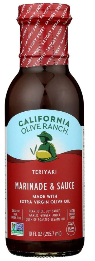 California Olive Ranch Teriyaki Marinade And Sauce - 10 fl oz | Pantryway
