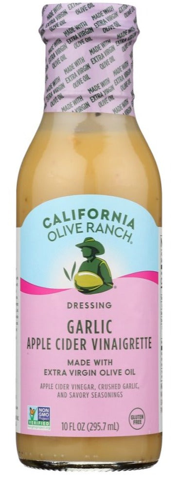 California Olive Ranch Dressing Garlic Apple Cider Vinaigrette - 10 fl oz | Pantryway