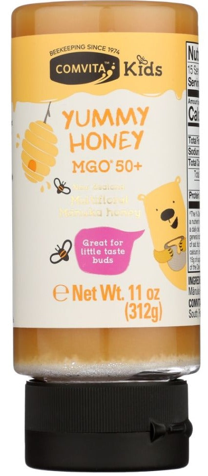 Comvita Kids Yummy Honey MGO 50+ Multifloral Manuka Honey - 11 oz | Pantryway