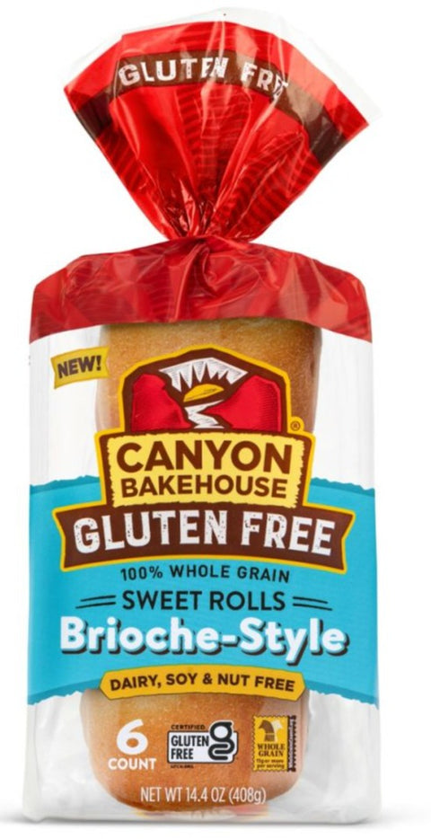 Canyon Bakehouse Brioche Style Sweet Rolls - 14.4 oz |  canyon bakehouse brioche | canyon bakehouse rolls | Pantryway