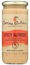 Cucina Antica Spicy Alfredo Pasta Sauce - 16.9 oz | cucina antica alfredo | cucina antica | Pantryway