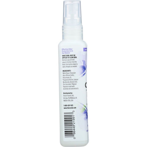 Crystal Mineral Deodorant Spray Lavender and White Tea - 4 oz