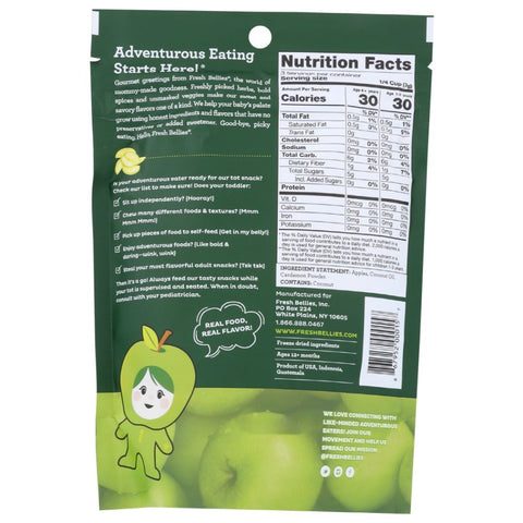 Fresh Bellies Keep Calm And Cardamom Toddler Snack Apples Cardamon - 0.75 oz