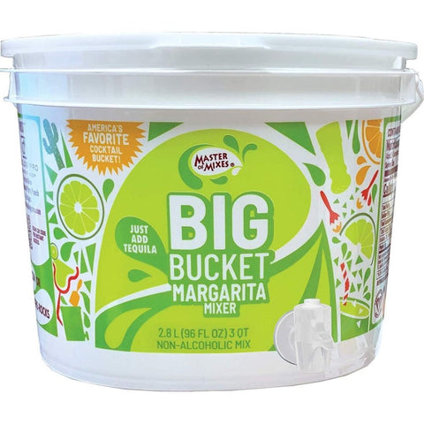 Masters of Mixes Big Bucket Margarita Mix - 96 oz | margarita bucket | margarita bucket mix | big margarita bucket | Pantryway