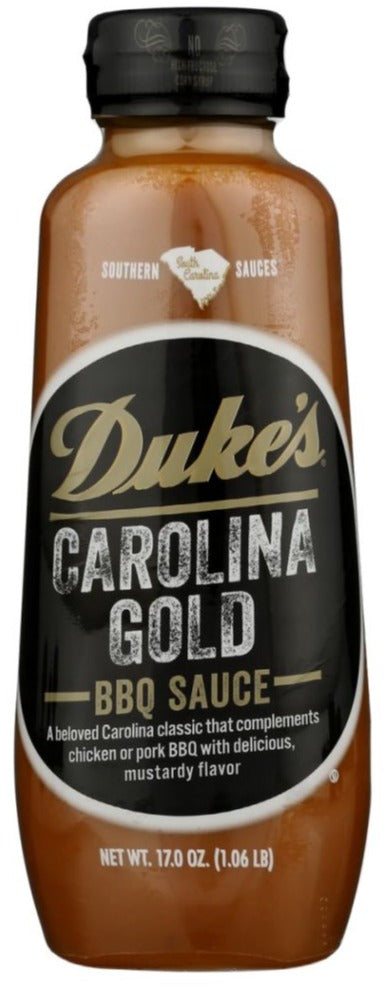 Dukes Carolina Gold Bbq Sauce - 17 oz | dukes bbq sauce | dukes barbecue sauce | dukes carolina vinegar bbq sauce | dukes carolina bbq sauce | dukes carolina gold bbq| pantryway