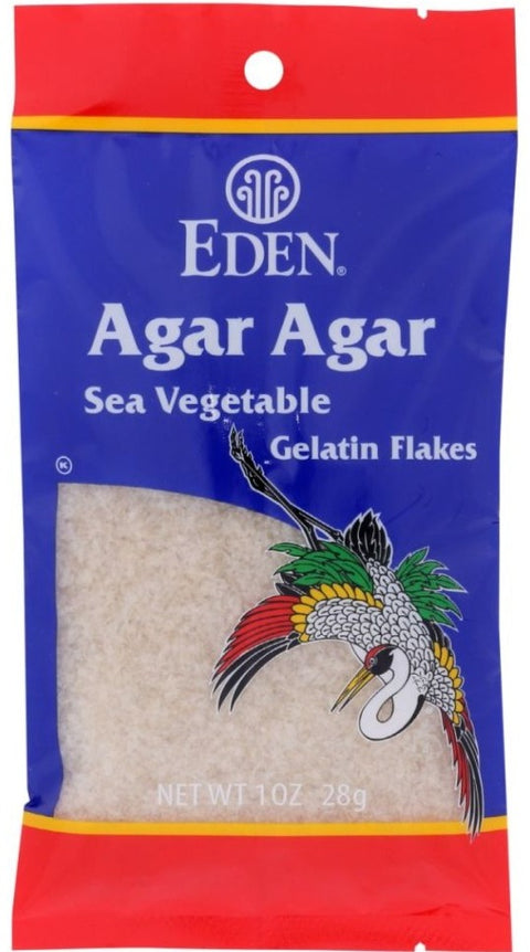 Eden Foods Agar Agar Sea Vegetable Gelatin Flakes - 1 oz | Pantryway