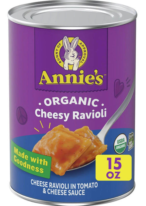 Annie's Homegrown Organic Cheesy Ravioli - 15 oz | Pantryway