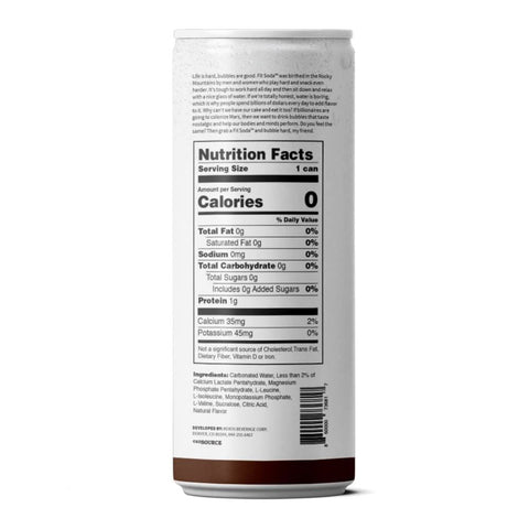 Fit Soda Root Beer Vanilla Float - 12 fl oz