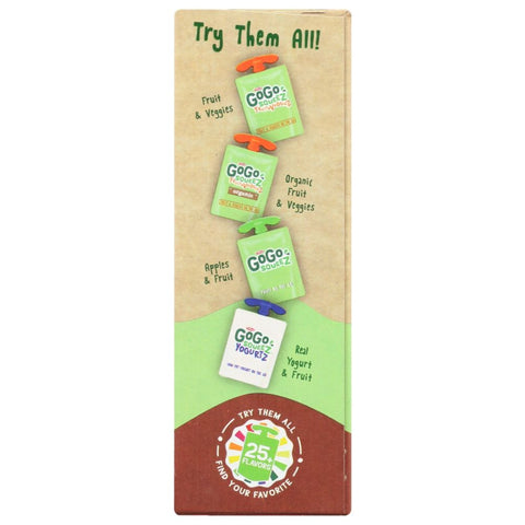 GoGo Squeeze Organic Apple Cinnamon - 4pk