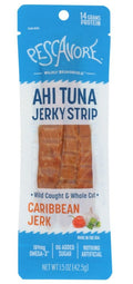 Pescavore Ahi Tuna Jerky Strip Caribbean Jerk - 1.5 oz | Pantryway