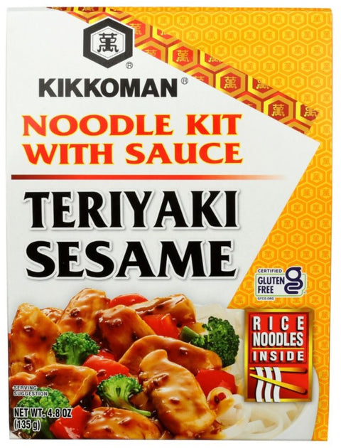 Kikkoman Teriyaki Sesame Noodle Kit With Sauce - 4.8 oz| kikkoman noodle kit | kikkoman noodle kit with sauce |  kikkoman noodle kit where to buy | Pantryway