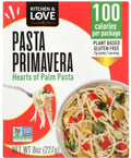 Kitchen And Love Pasta Primavera Heart Of Palm Pasta - 8 oz | Heart of Palm Pasta | Pasta alternative