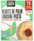 Kitchen And Love Hearts of Palm Linguine Pasta - 8 oz | Pasta alternative | heart of palm pasta