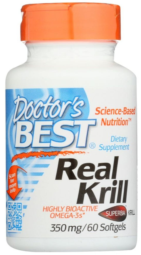 Doctors Best Real Krill 350mg - 60 ct | Pantryway