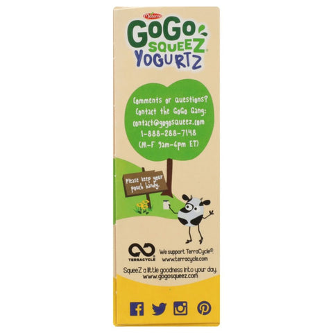 GoGo Squeez Yogurtz Banana - 4 ct/12 oz