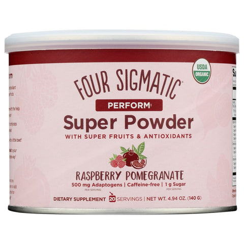 Four Sigmatic Perform Super Powder Raspberry Pomegranate - 4.94 oz | Pantryway