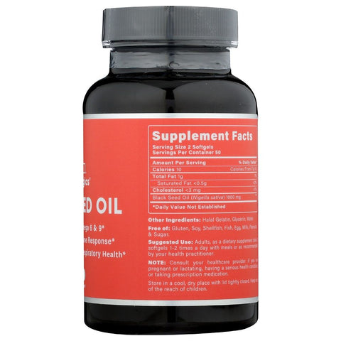Health Logics Black Seed Oil - 100 ct