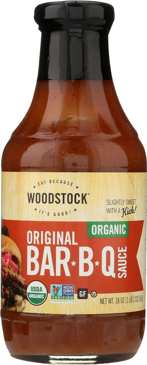 Woodstock Organic Original Bar-B-Q Sauce - 18 oz