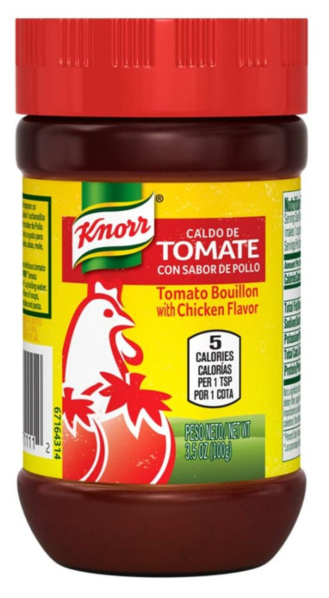 Knorr Tomato Bouillon With Chicken Flavor, 3.5 oz | Pantryway