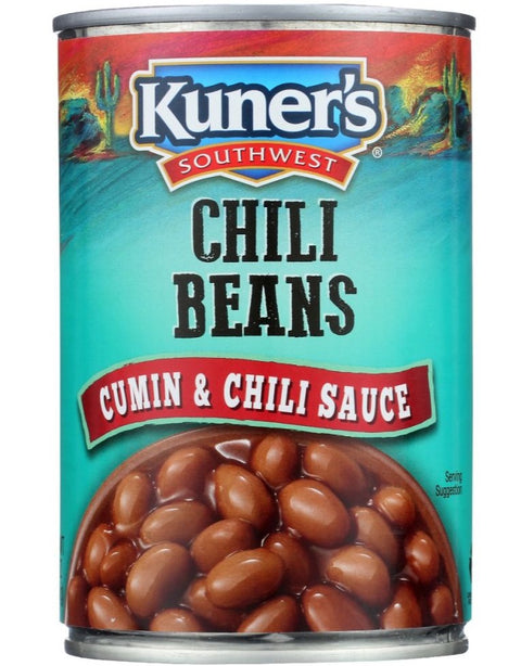 Kunders Chili Beans Cumin And Chili Sauce - 15 oz | Pantryway