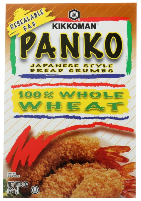 Kikkoman 100% Whole Wheat Panko Bread Crumbs - 8 oz | Pantryway