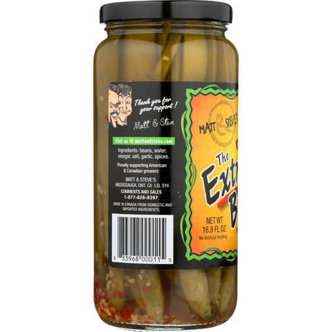 The Extreme Bean Hot And Spicy Pickled Beans - 16.9 oz