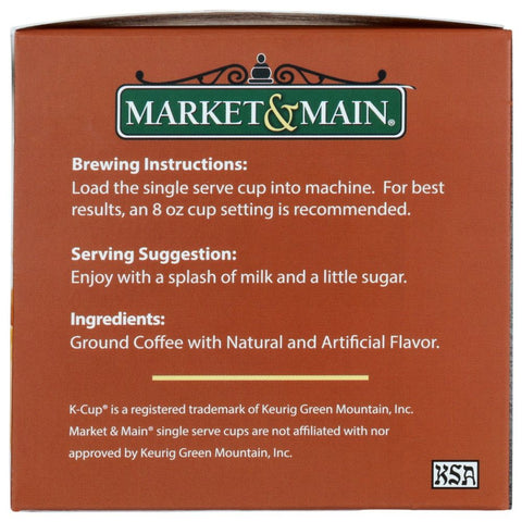 Market & Main Coffee Salted Caramel Pods - 12 ct