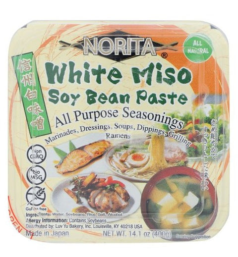 Norita White Miso Soy Bean Paste Al Purpose Seasonings - 14.1 oz | Pantryway