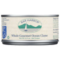 Bar Harbor Whole Gourmet Ocean Clams - 6.5 oz | bar harbor seafood | bar harbour seafood | bar harbor lobster company | bar harbor clams | bar harbor canned clams | pantryway