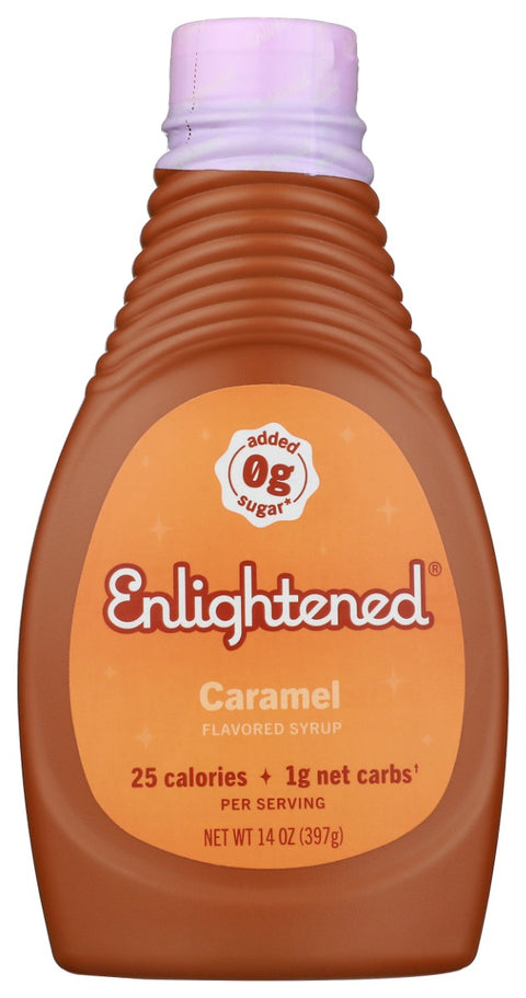 Enlightened Sugar Free Caramel Syrup - 14 oz.