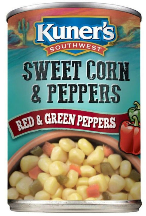 Kuners Southwest Sweet Corn Red And Green Peppers - 15 oz | Pantryway