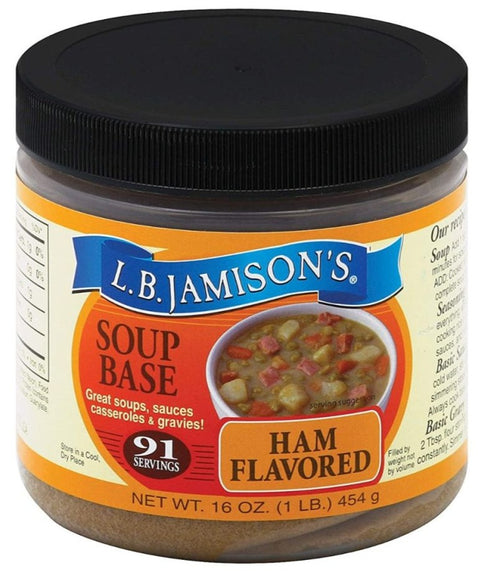 LB Jamison's Ham Soup Base - 16 oz | Pantryway