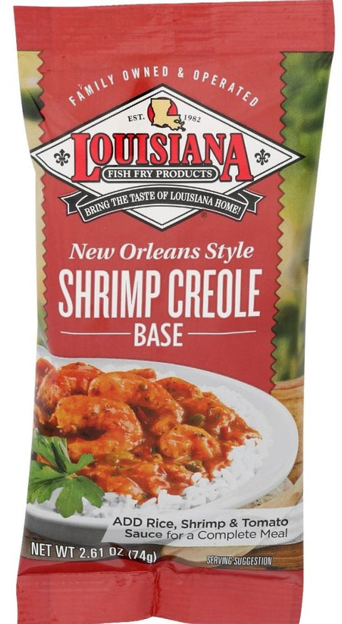 Louisiana Fish Fry New Orleans Style Shrimp Creole Base - 2.61 oz | Pantryway