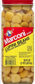 Marconi Lupini Beans - 16 oz An Italian snack food