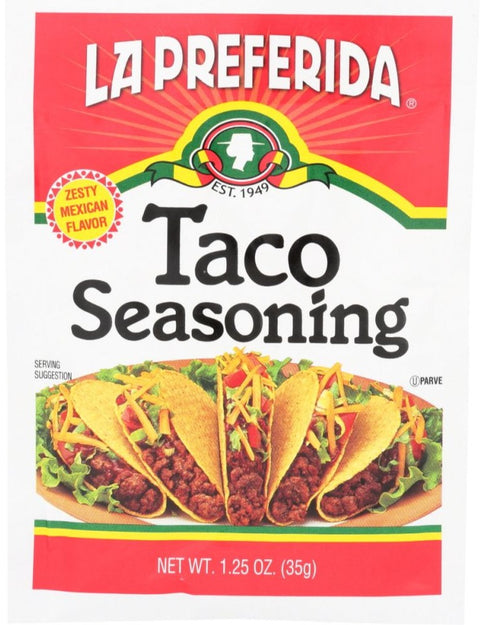 La Preferida Taco Seasoning - 1.25 oz | Pantryway