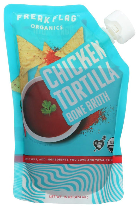 Freak Flag Organics Chicken Tortilla Bone Broth - 16 oz.