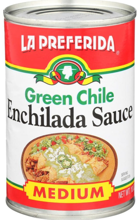 La Preferida Green Chile Enchilada Sauce Medium - 10 oz | Pantryway