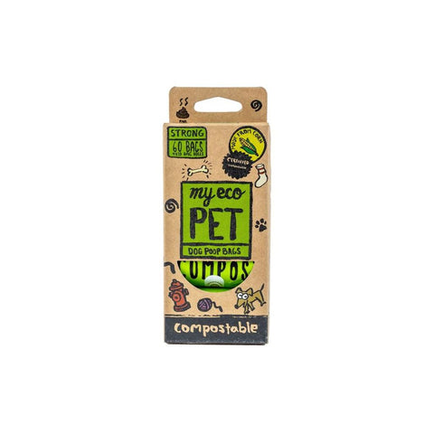 Myecopet Compostable Dog Waste Bags - 4 Rolls