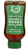 Naked Wild Honey Organic Raw Unfiltered Honey - 16 oz | Pantryway