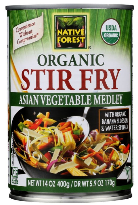 Native Forest Organic Stir Fry Asian Vegetable Medley - 14 oz | Pantryway