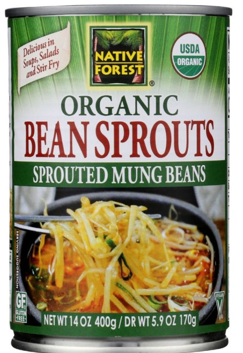 Native Forest Organic Sprouted Mung Bean Sprouts - 14 oz | Pantryway