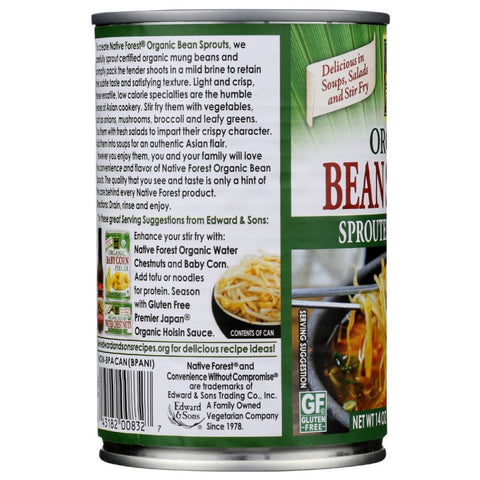 Native Forest Organic Sprouted Mung Bean Sprouts - 14 oz