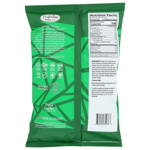 Perfection Snacks Sour Cream and Onion Tortilla Chips - 8 oz