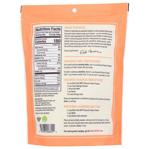 Bob's Red Mill Gluten Free Almond Protein Powder - 14 oz