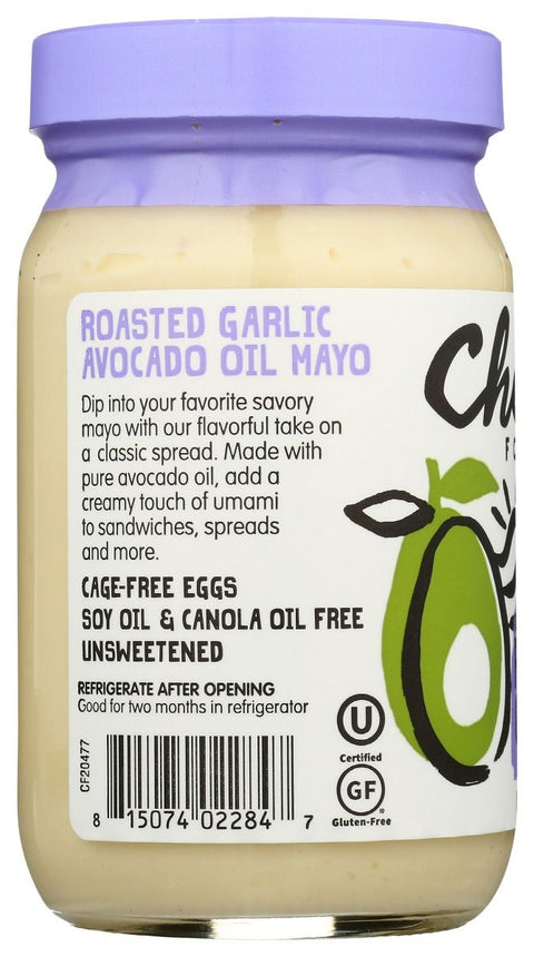 Chosen Foods 100% Avocado Oil Based Roasted Garlic Mayo - 8 oz