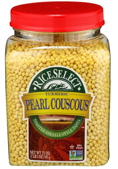 RiceSelect Turmeric Pearl Couscous - 21 oz| Pantryway